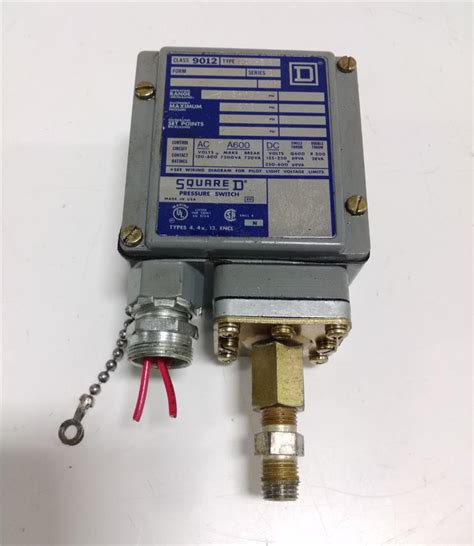 Square D Pressure Switch Wiring Instructions