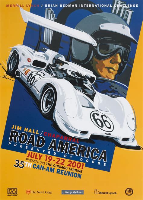 Vintage Race Car Posters