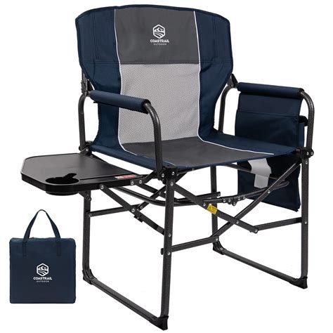 Coastrail Outdoor Directors Chair Extra Compact Folding Camping Chair