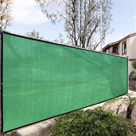 Fence Balcony Privacy Screen Cover, Windproof Sun Shade UV Protection