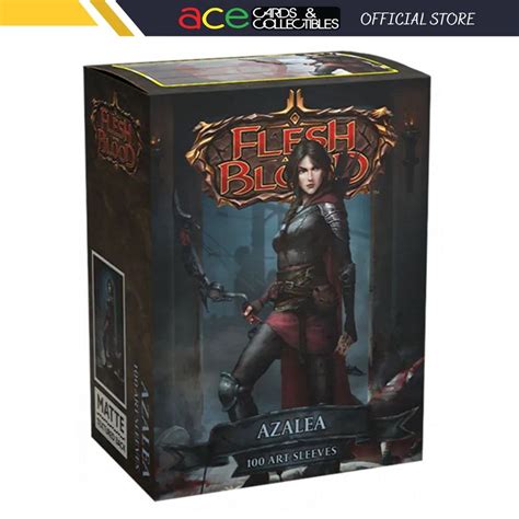 Dragon Shield Art Matte Sleeves Flesh And Blood Pcs Azalea