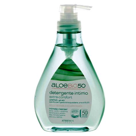 Athena s Aloe Bio 50 Detergente Intimo Łagodzący płyn do higieny