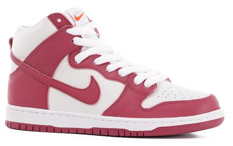 Nike SB Dunk High Pro SB Skate Shoes Orange Label Sweet Beet Sweet