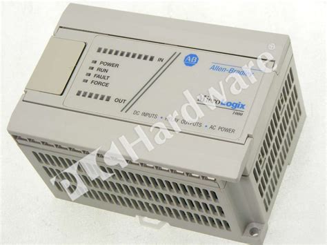 Plc Hardware Allen Bradley 1761 L16bwa Micrologix 1000 Controller 16 Io
