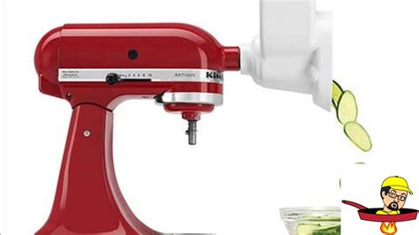 Kitchenaid Shredder Slicer Attachment Product Review Youtube