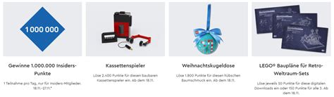 Letzter Tag LEGO Insiders Wochenende 2x Punkte 3x GWPs Rabatte