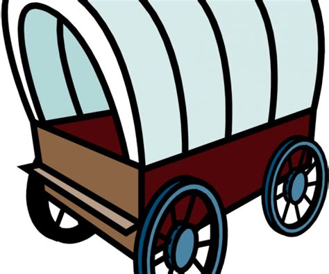 Download Wild West Clipart Covered Wagon Oregon Trail Clipart Wagon