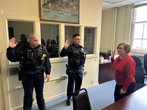 Gloucester Police Department Welcomes Two New Officers Good Morning Gloucester