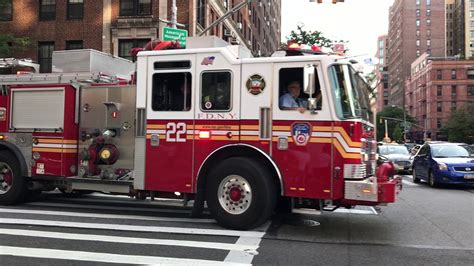 Fdny Engine Fdny Battalion Chief Responding On West Th Street