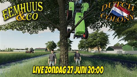 Live Farming Simulator 2019 Dutch Colony SCHAAPIES Eemhuus De