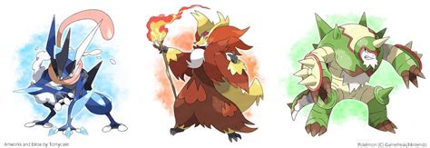 Pokemon X Starter Mega Evolutions