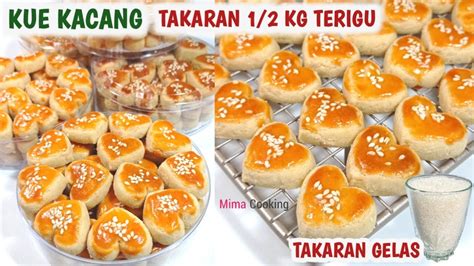 KUE KACANG JADUL TAKARAN 1 2 KG TEPUNG TERIGU KUE KERING LEBARAN 2023