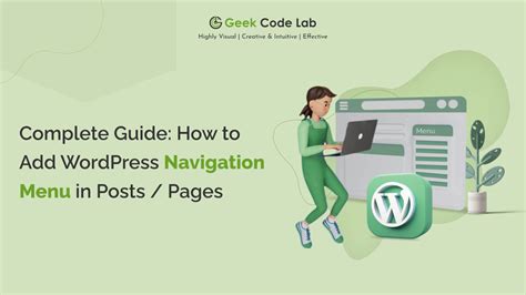 Wordpress Navigation Menu Add In Posts Pages [beginner Guide]