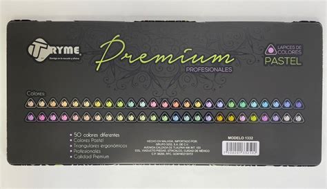 L Pices Colores Pastel Prof Premium Mm Pzs Tryme Env O Gratis