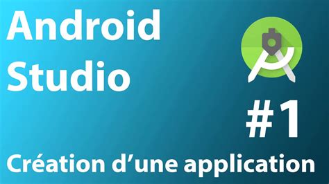 Cr Er Une Application Android Android Studio Youtube