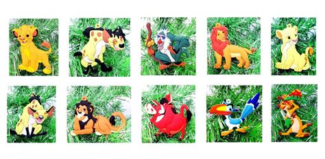 Buy Lion King Deluxe Ornament Set With Simba Nala Mufasa Zazu