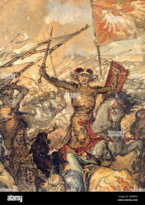 Battle Of Grunwald Detail By Jan Matejko Stock Photo Alamy