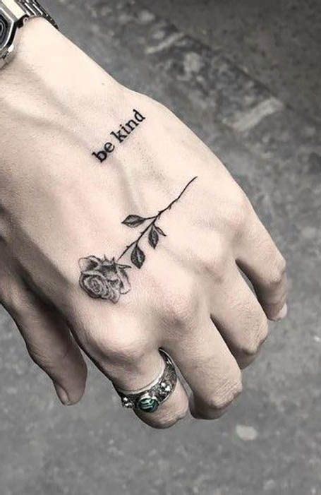 Simple Tattoos Ideas For Men Hand Tattoos Hand Tattoos For Guys