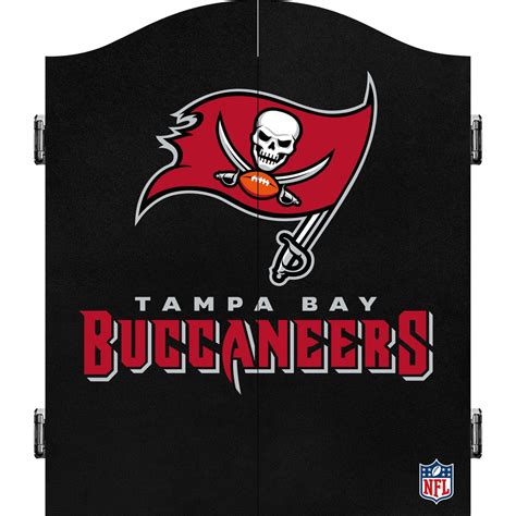 Nfl Dartboard Cabinet Official Licensed Tampa Bay Buccaneers