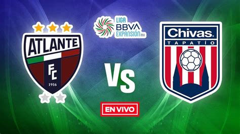 Atlante vs Tapatío EN VIVO ONLINE Liga Expansión MX Clausura 2024