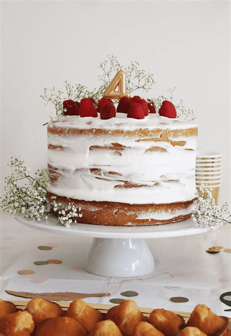 Ma Recette Du Naked Cake Aux Framboises Charline Rgn Blog Lifestyle