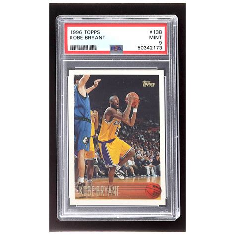 Kobe Bryant Topps Rc Psa Pristine Auction