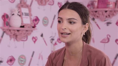 Emily Ratajkowski Blurred Lines Model Interview Youtube