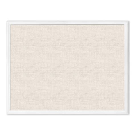 Snapklik U Brands Farmhouse Linen Bulletin Board