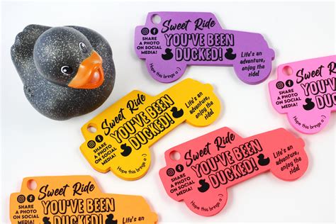 Youve Been Ducked Duck Tags Ducking Tags Tags For Etsy