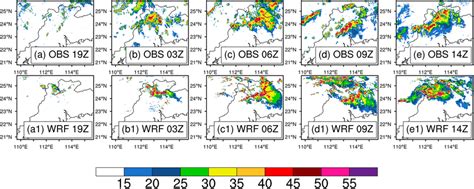 Composite Radar Reflectivity Dbz From Doppler Radar Observation Ae