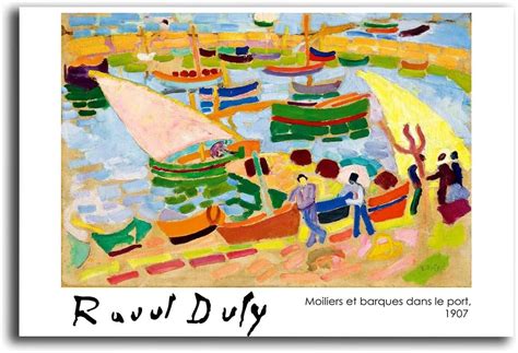 Amazon Poster Canvas Art Pictures Raoul Dufy Art Exhibition Poster