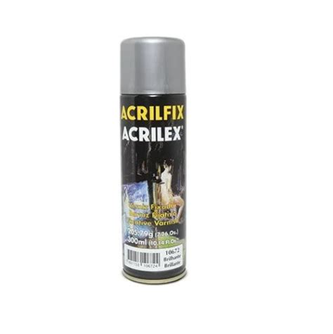 Verniz Spray Acrilfix Acrilex Brilhante