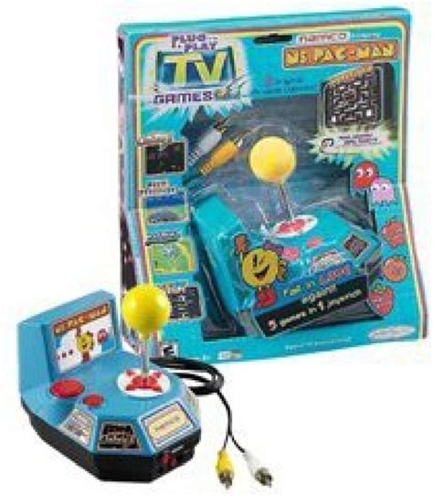 Jakks Pacific Namco Ms Pac Man Plug And Play With Tv Games Educational Board Games Board Game