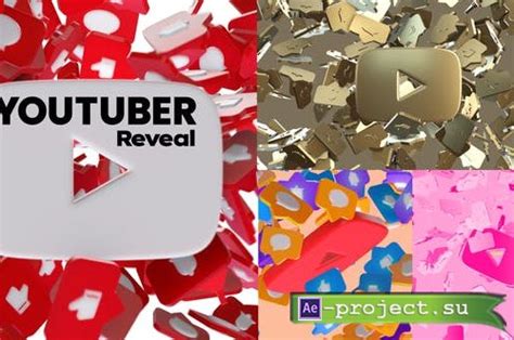 Videohive Youtuber Reveal Project For After Effects