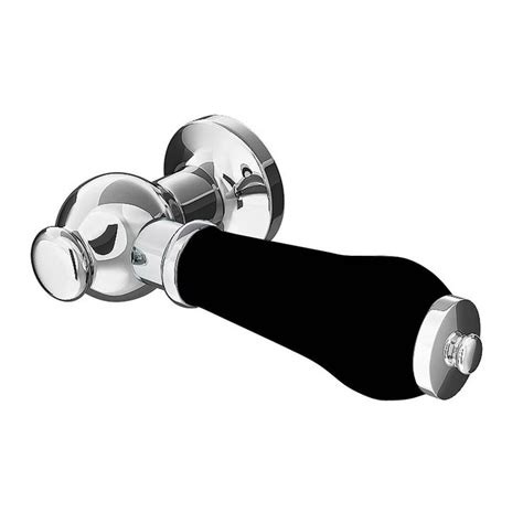 Chatsworth Luxury Black Ceramic Cistern Lever Handle Cistern Lever Handle Toilet Accessories