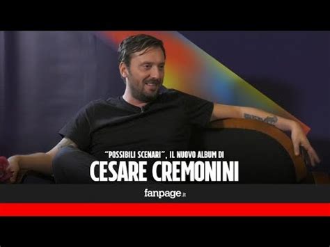 Cesare Cremonini E Il Nuovo Album Possibili Scenari Volevo Un Disco