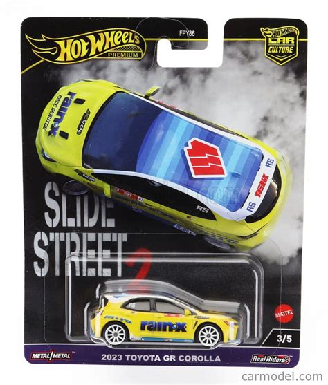 MATTEL HOT WHEELS FPY86 977H 10 Echelle 1 64 NISSAN SET ASSORTMENT 10 SLIDE STREET CARS PIECES