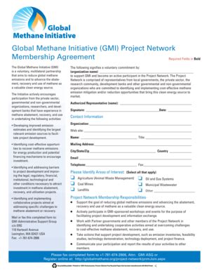 Fillable Online Globalmethane Global Methane Initiative Gmi Project