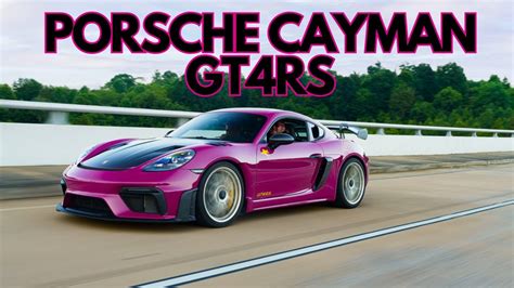 Porsche GT4RS In Ruby Star YouTube