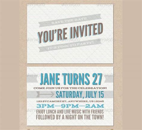 23 Get Together Invitation Templates Psd Pdf Word Publisher