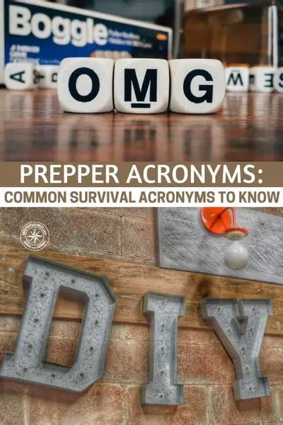 Prepper Acronyms Common Survival Acronyms To Know