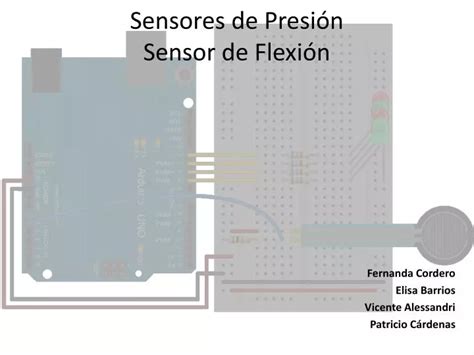 PPT Sensores de Presión Sensor de Flexión PowerPoint Presentation