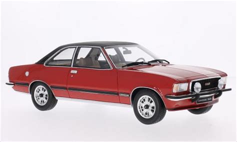 Miniature Opel Commodore B Ottomobile B Gs E Rouge Matt Noire