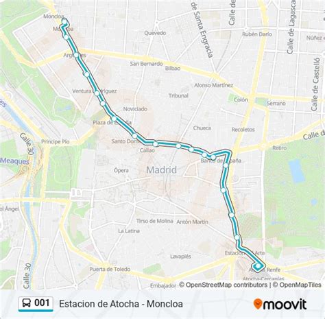 L Nea Horarios Paradas Y Mapas Estacion Atocha Actualizado