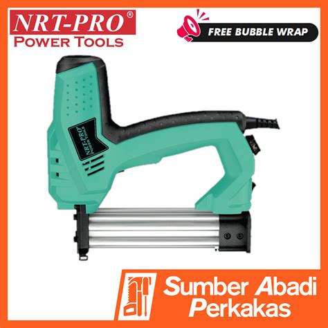 Jual NRT PRO F 304 E Mesin Staples Paku Tembak Listrik Electric Tacker