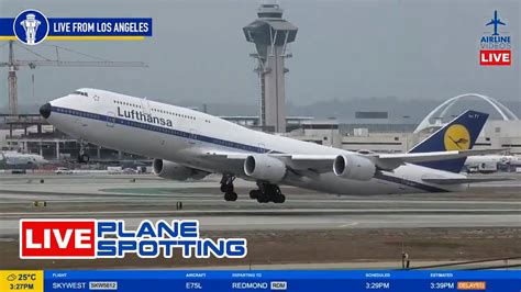 Live Plane Spotting At Los Angeles International Airport Lax Youtube