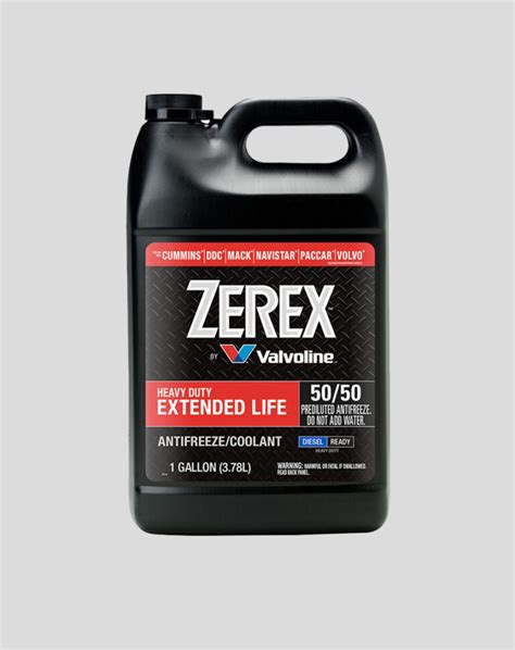 Zerex Extended Life Antifreeze Coolant Tienda De Lubricantes Valvoline