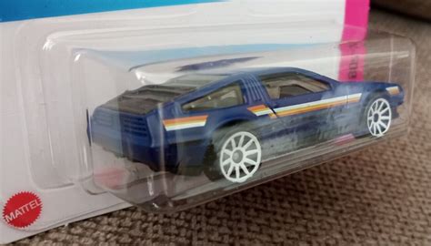 Hot Wheels 2023 Mainline DMC DELOREAN Matte Dark Blue 101 250 Brand New