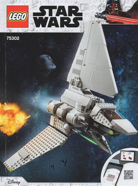 75302 LEGO Star Wars Bauanleitung Imperial Shuttle Klickbricks