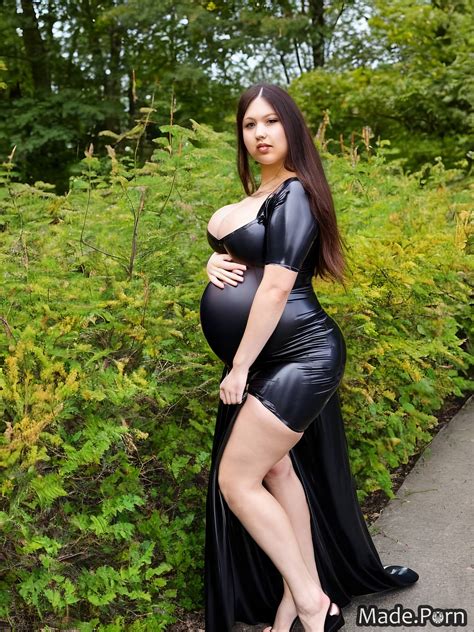 Porn Image Of Pregnant Fully Clothed Black Ssbbw Full Shot Blouse Fat Created By AI